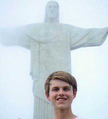 Justus Lüken in Rio de Janeiro.